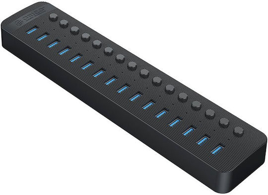 Orico USB Хъб 16 Порта USB 3.0 с USB-A