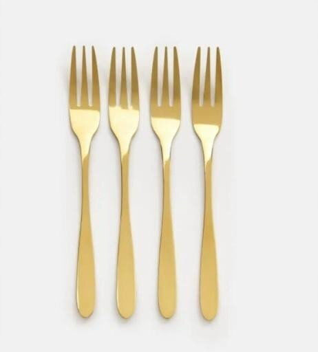 Verlo Verlo Obst/Dessert Gabel Inox Silber 18.5cm