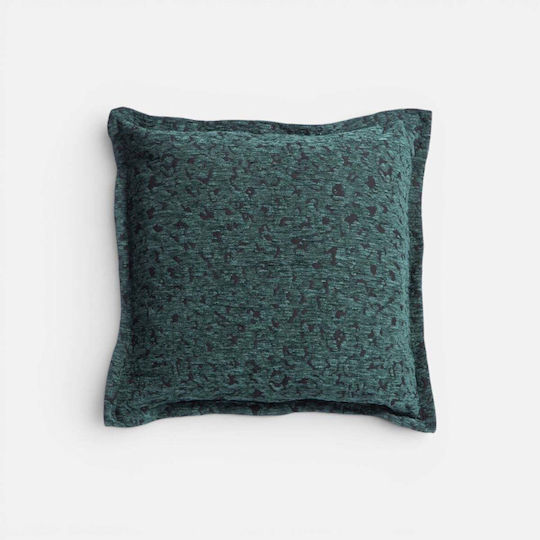 Nef-Nef Homeware Μαξιλάρι Καναπέ Leopard Green 50x50εκ. (Διάφορα Χρώματα)