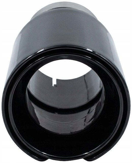 Mtuning Abgasendstück Typ: 51 101mm Eingang 76mm Schwarz Chrom