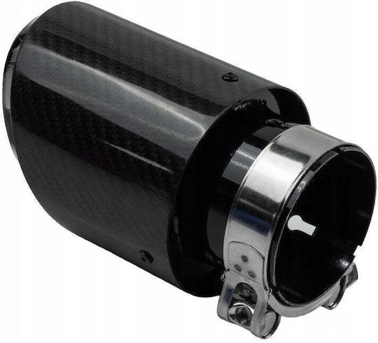 Mtuning Abgasendstück Typ 55 101mm Eingang 70mm Carbon Glanz