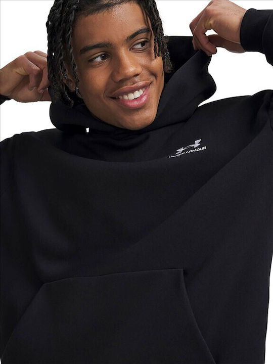 Sweatshirt mit Kapuze Schwarz