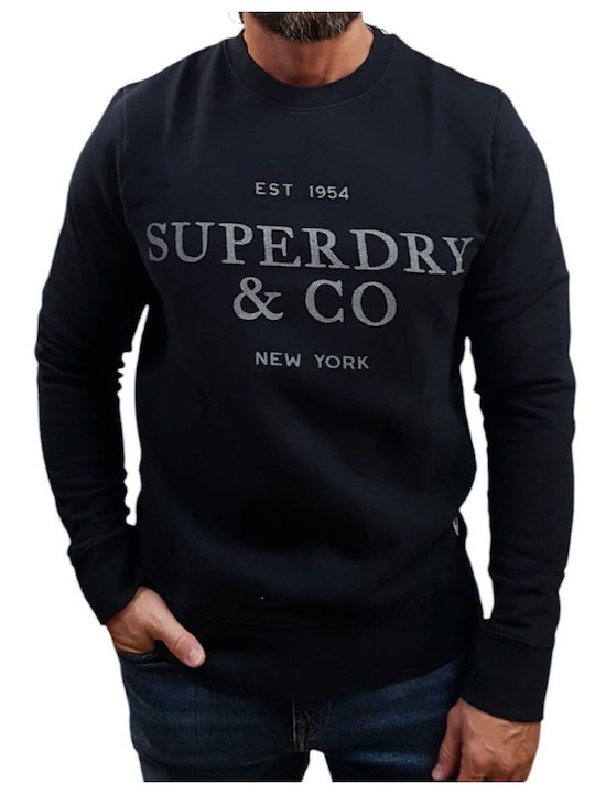 Superdry Суитшърт Dark Navy