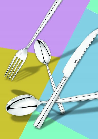 Verlo Silver Stainless Steel Spoon