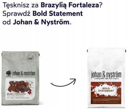 Johan & Nyström Cafea cu filtru Arabica Ciocolată în Boabe 250gr