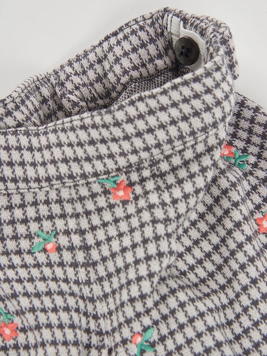 Kids Fabric Grey Shorts/Bermuda