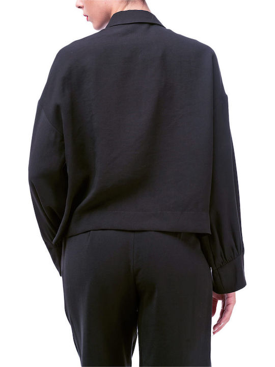 Moutaki Long Sleeve Women's Shirt Black