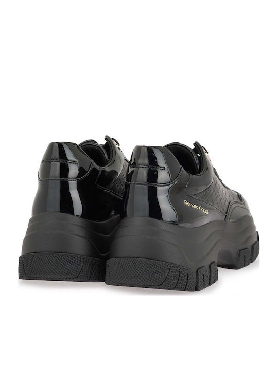 Sneakers Chunky Pentru Femei Negri