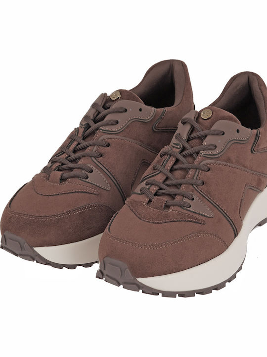 Women's Brown Sneakers Suede