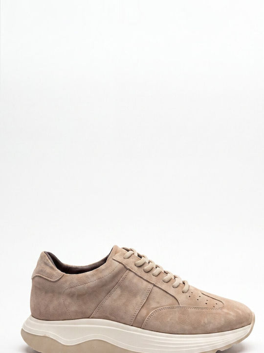 Ανδρικά Flatforms Sneakers Μπεζ