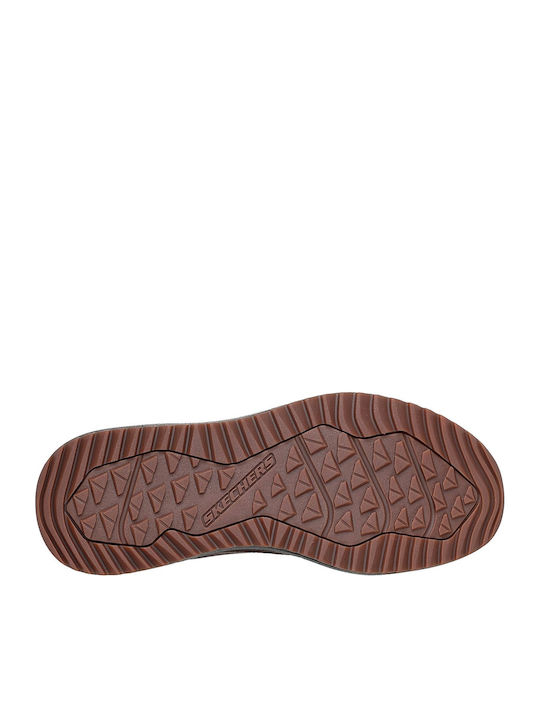 Skechers Parnell Gracen Men's Anatomic Sneakers Burgundy
