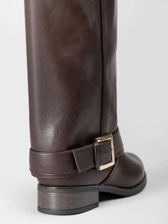 Damenstiefel Braun