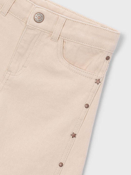 Mayoral Kids' Beige Jeans Trousers