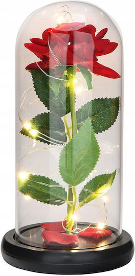 All Saints Red Rose 22cm with Led Springos