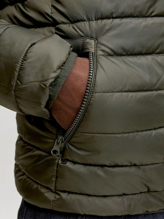 Herren Puffer Jacke Rosin