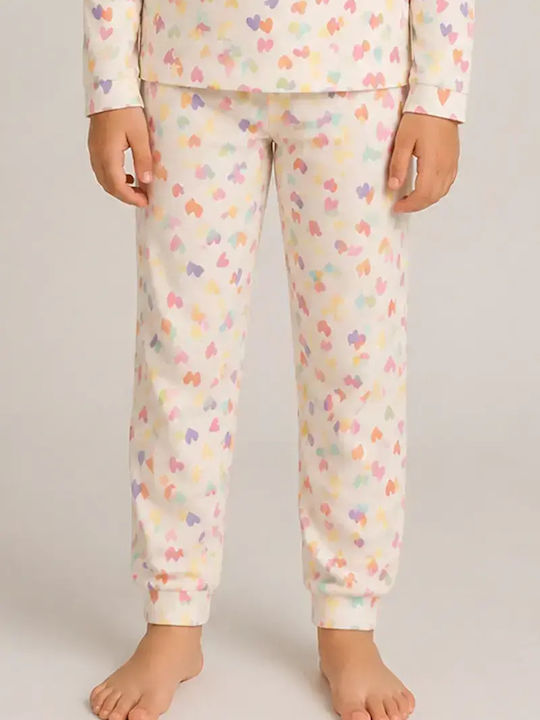Extan Bebe Kids Nightwear Ecru Pyj0423a