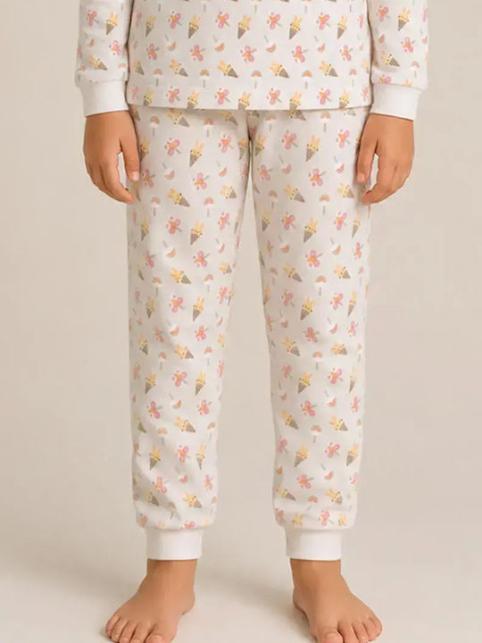 Extan Bebe Kids Beige Pajamas