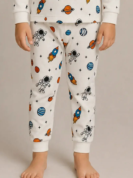 Extan Bebe Kids Nightwear White Pyjama
