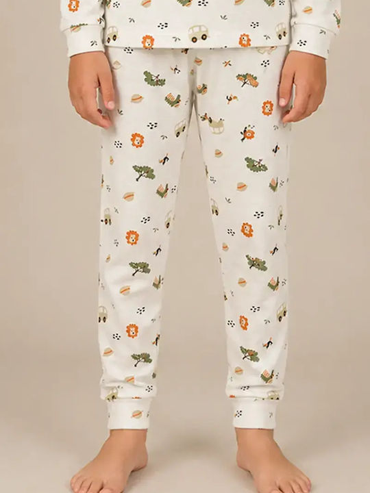 Extan Bebe Kids Beige Pajamas
