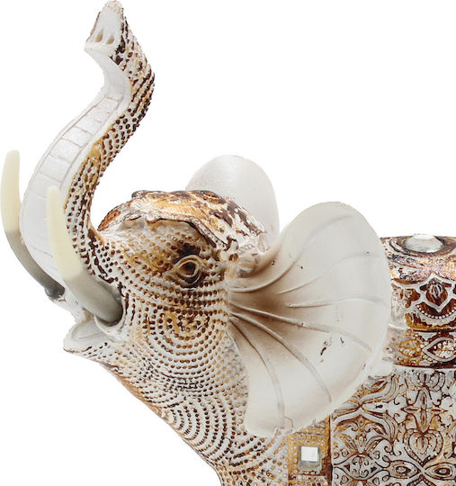 Keskor Decorative Polyresin Elephant 17x8x19cm