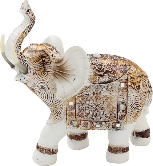 Keskor Decorative Polyresin Elephant 17x8x19cm