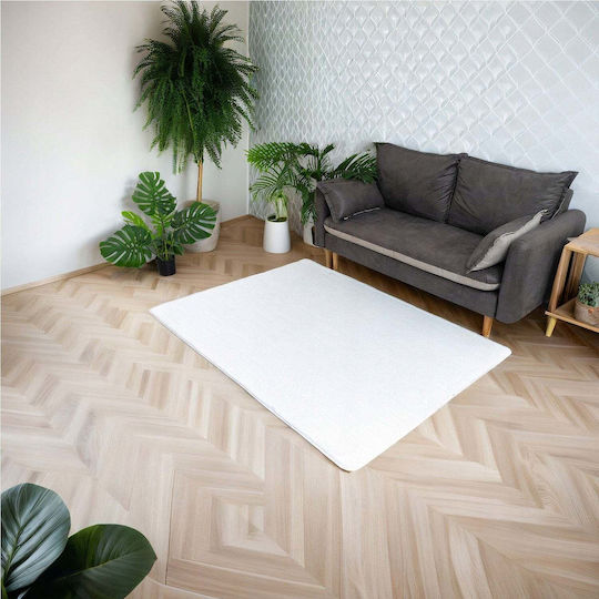 Strado Детски Килим Бял 140x200см