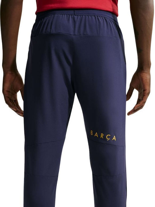 Fc Barcelona Футболно Долнище на Анцуг Dri-FIT Тъмносин