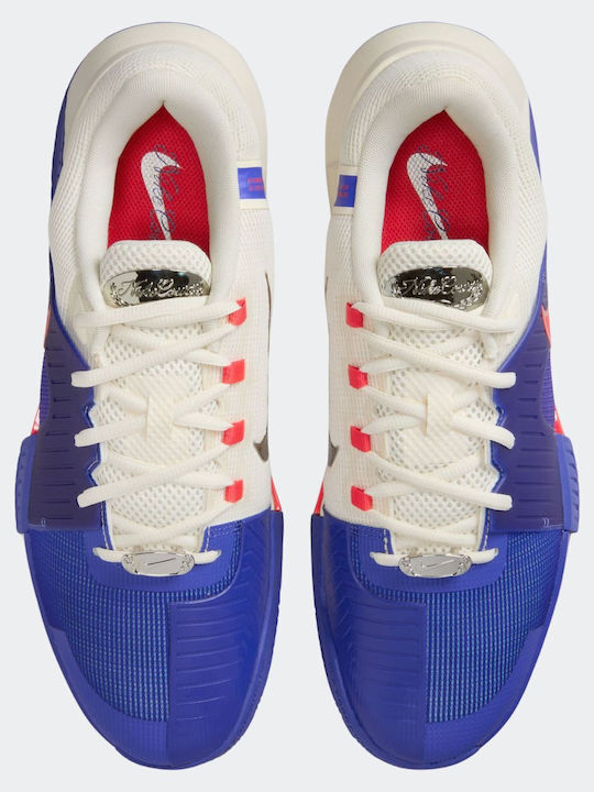 Nike Gp Challenge 1 Premium Мъжки Обувки за Падел за Глинени Игрища Червени