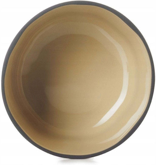 Revol Porcelain Beige Salad Bowl 11x11cm