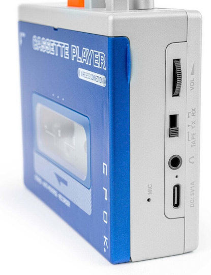 Bigben Interactive Tragbares Radio-CD-Spieler mit Kassettenspieler Bluetooth