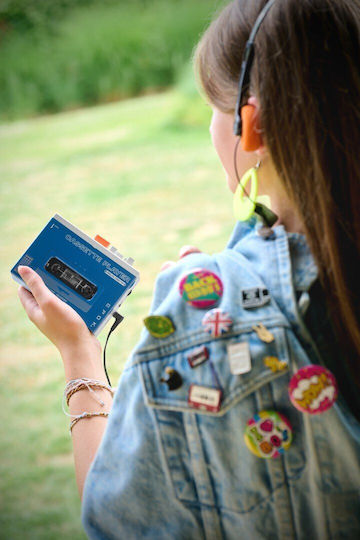 Bigben Interactive Tragbares Radio-CD-Spieler mit Kassettenspieler Bluetooth