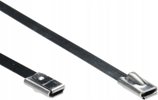 Delta Metallische Kabelbinder 250mm x 4,6mm (100 Stück)
