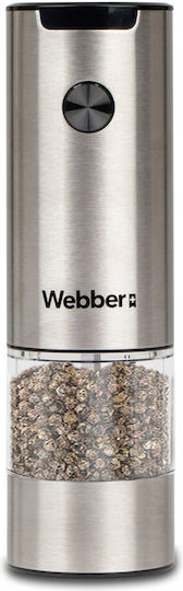Webber Elektrischer Salz- und Pfeffermühle Keramik in Schwarz