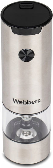 Webber Elektrischer Salz- und Pfeffermühle Keramik in Schwarz