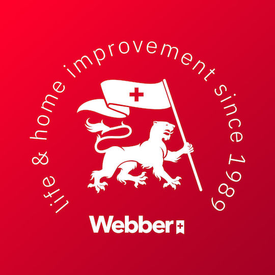 Webber Webber Salz- und Pfeffermühlen-Set Elektrisch Keramik in Schwarz 2 Stück
