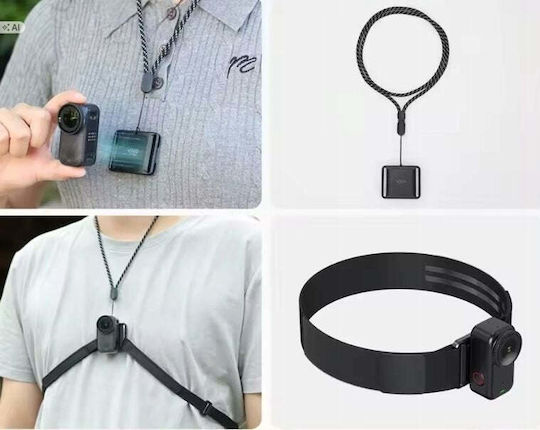 Vrig 3 1 Kopfriemen Helm Hals Magnet Dji Osmo Nano Ac-101 Sb12051