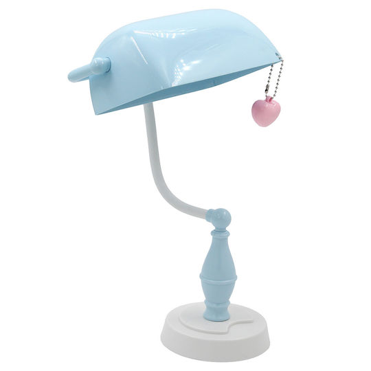 Keskor Kinder Tischlampe Blau 30x20x16cm