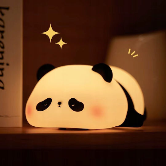 Creative LED Kinder Tischlampe Berührung Weiß 13x6cm