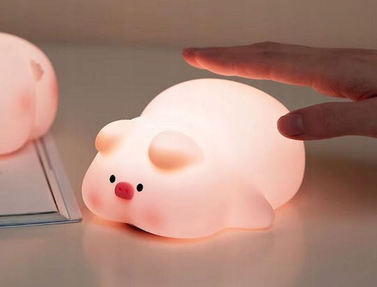 Creative Lampă Decorativă LED Pentru Copii Cu Atingere Galbenă 12x6cm