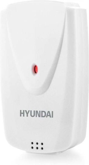 Hyundai WS1030 Wireless Weather Station Digital Tabletop White