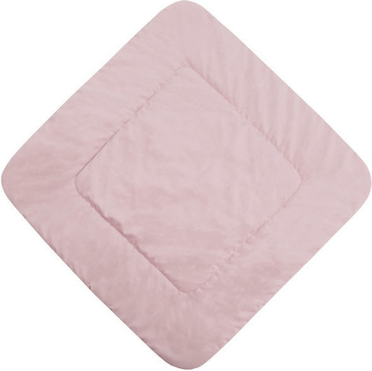 Sensillo Nursery Swaddling Velvet Pink Blanket 75x75cm
