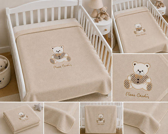 Babydecke Kinderbett Spanien Beige 110x140cm
