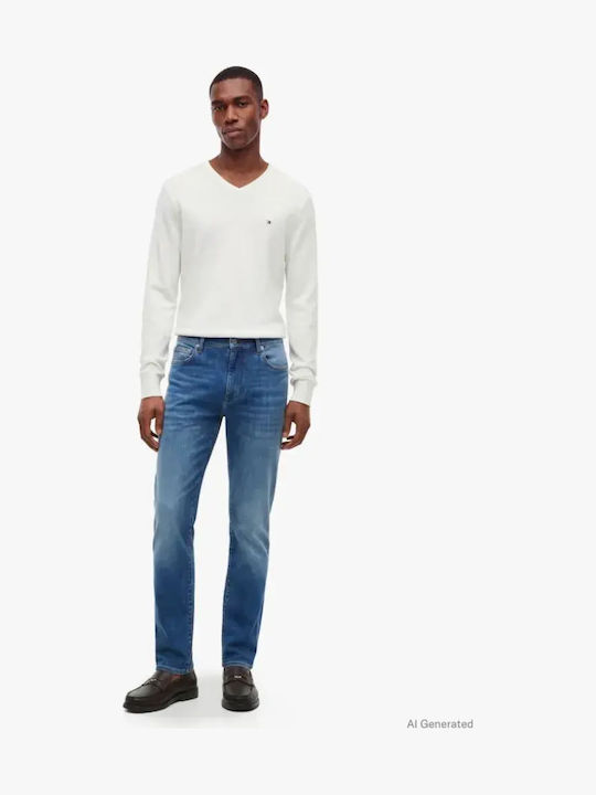 Bleecker Herren Jeanshose Blau