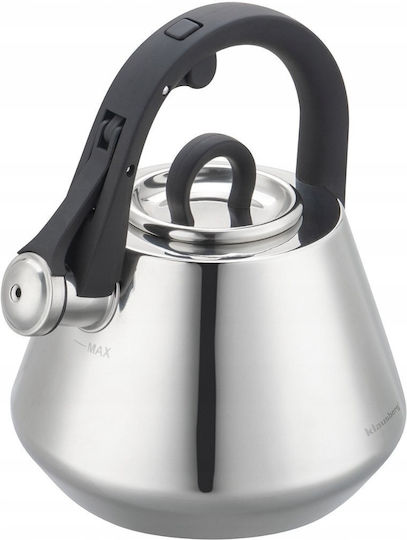 Klausberg Stainless Steel Grey Boiler 2500ml