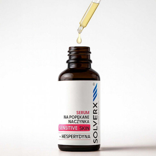 Solverx Hesperydna Успокояващ и Хидратиращ Серум за Лице и Очи за Освежаване 30ml