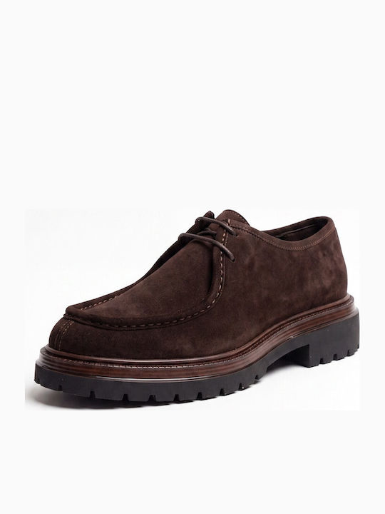 Suede Herren Freizeitschuhe Braun