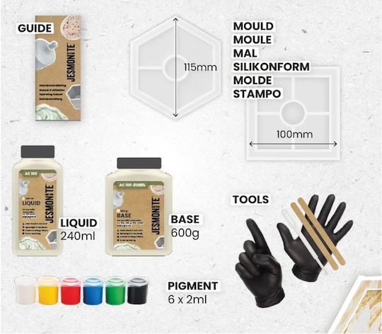 Ac 100 Starter Kit 2 Coasters Square & Hexagonal A