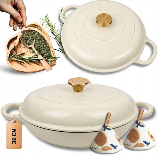Atusa Плитка тенджера от чугун 3lt / 30cm