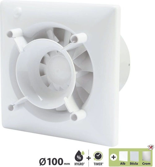 Equation Wall Bathroom Ventilator White
