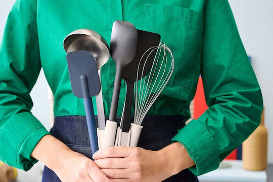 Mepal Tief Servierlöffel Suppe Rostfreier Stahl Grau 32cm